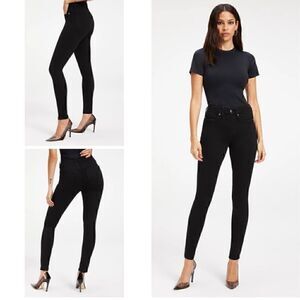 NWOT Good American Good Legs Black Jeans